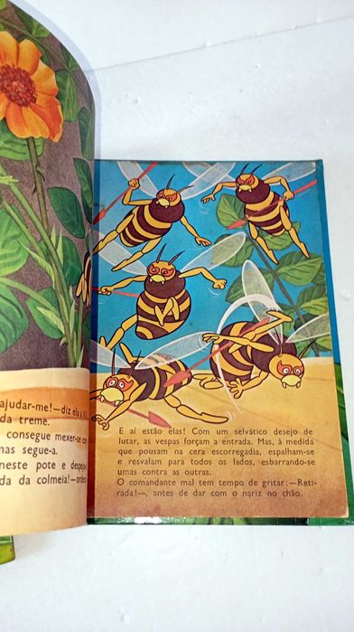 Livros Antigos da Abelha Maia