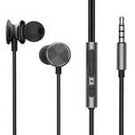 Przewodowe słuchawki douszne Joyroom Wired Series JR-EW03 - ciemnoszar