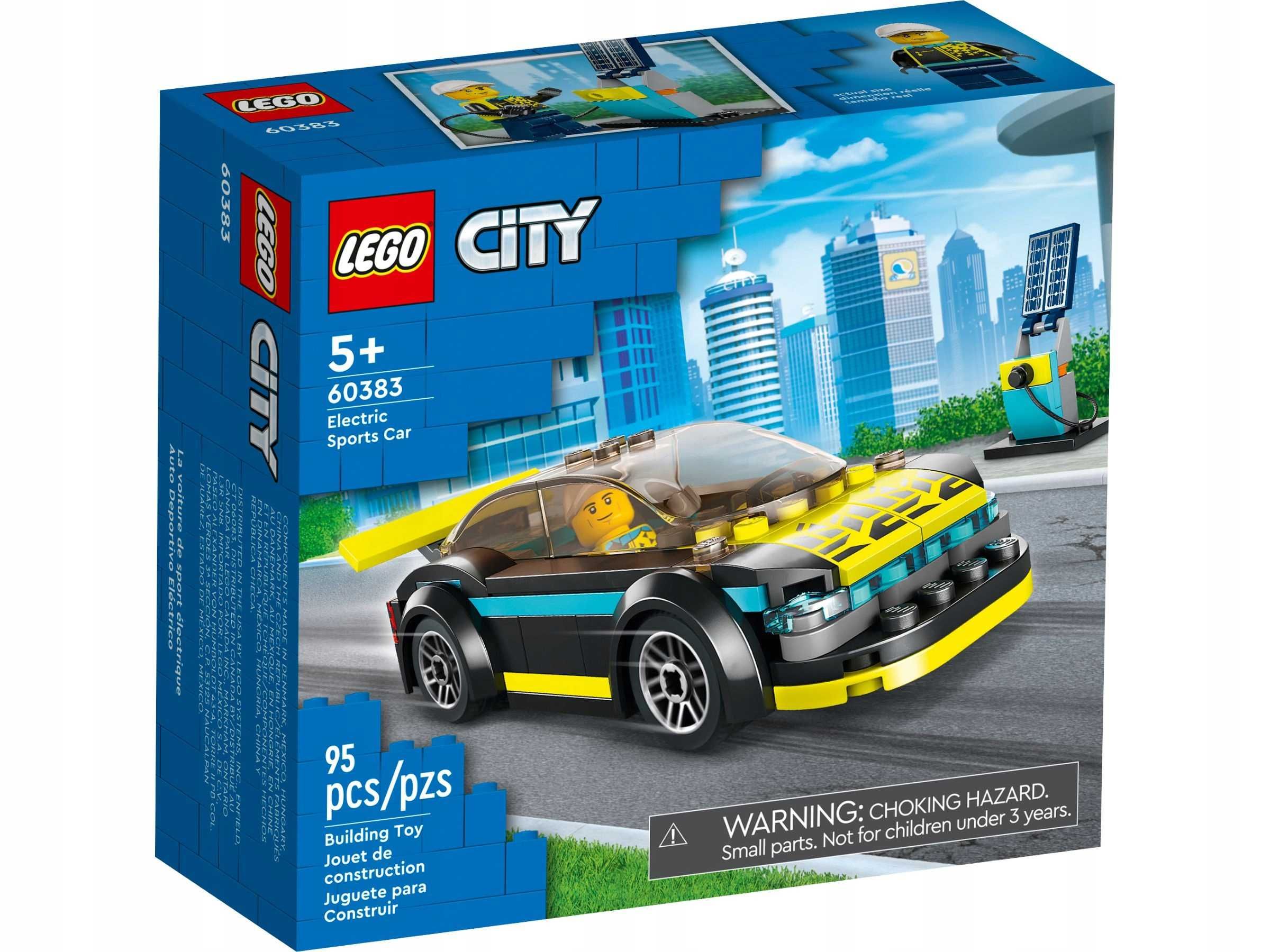 LEGO City Elektryczny samochód sportowy 60383