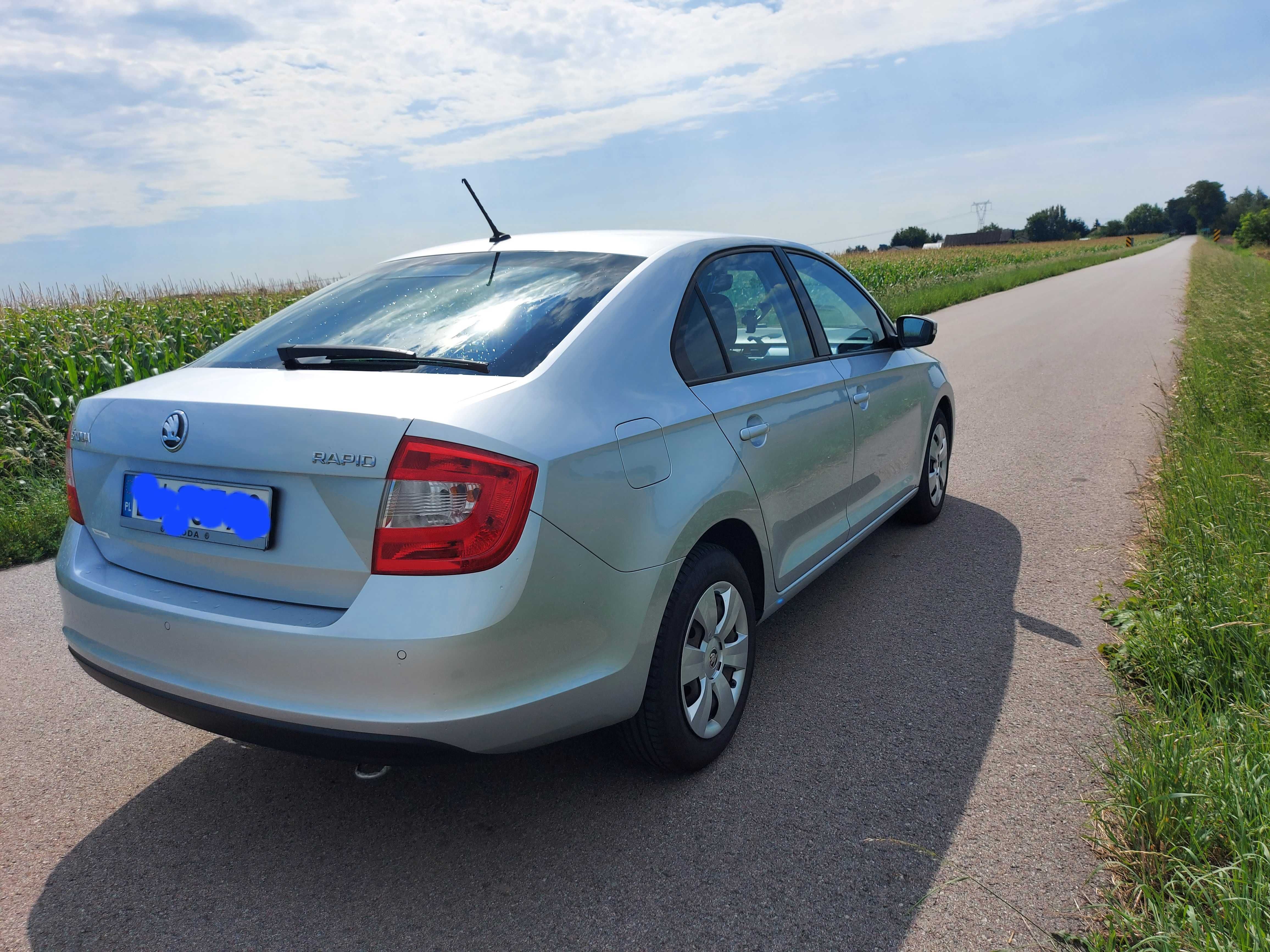Ładna Skoda rapid 1.4 TDI