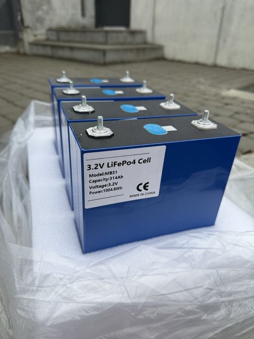 Комірки eve 314 ah LifePO4 3.2v  акумулятор eve   280  акб  ячейка  Ч