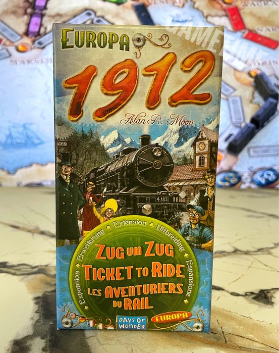 Ticket to Ride Europe 1912 Биле на Поезд Европа 1912 дополнение