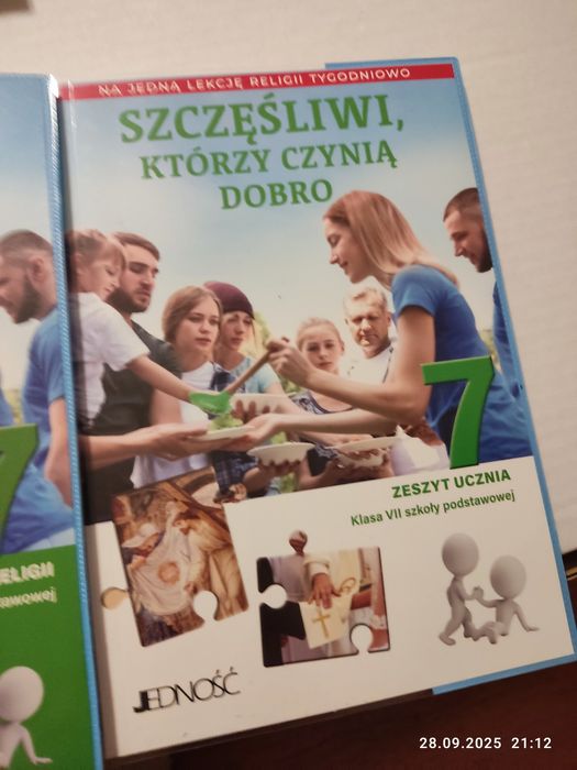 Szczęśliwy którzy czynią dobro klasa 7  Religia
