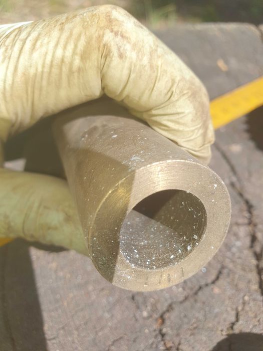 Tuleja mosiężna brąz berylowy nierdzewny kawałek rury do przekładni