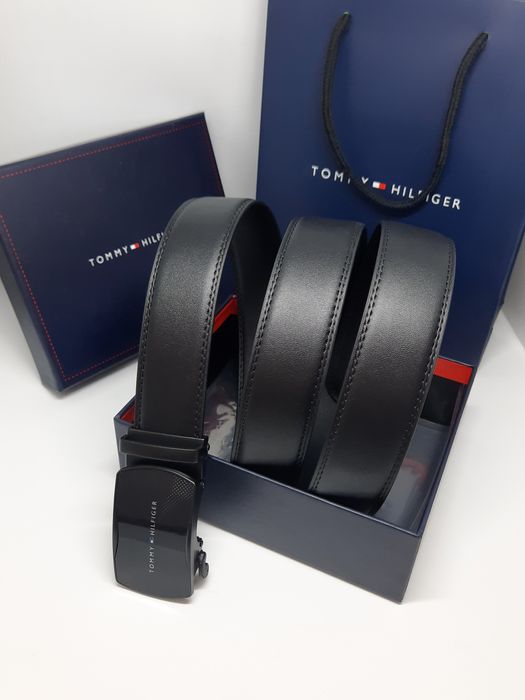 Чоловічий ремінь томмі пояс | Мужской ремень томми пряжка автомат