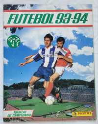 Cadernetas Futebol Panini Completas 93/94 e 94/95