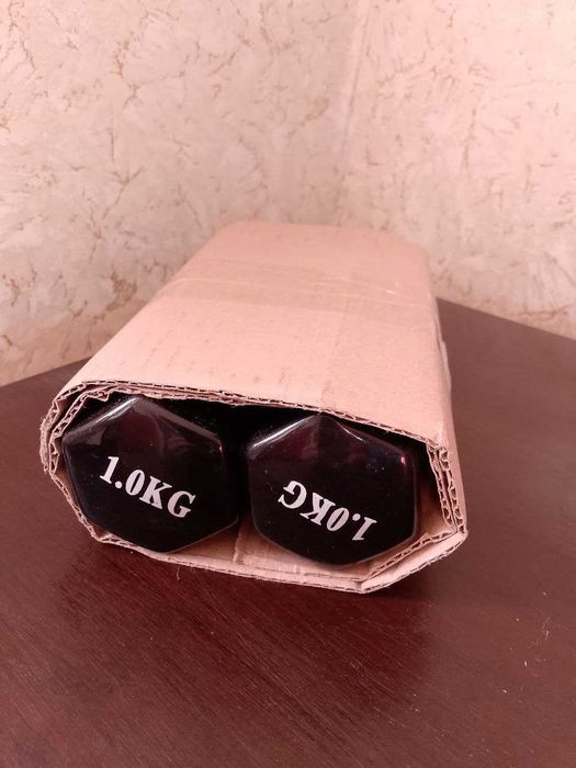 Гантелі 1 кг., фітнес гумки Sports Research, М'яч для фітнесу