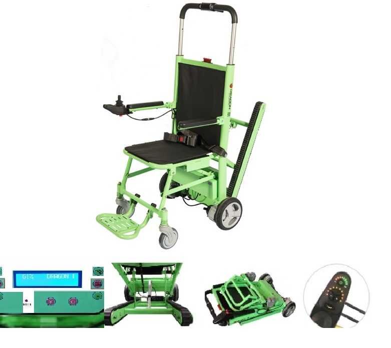 Schodołaz i wózek elektryczny Dragon 2w1 - NOWOŚĆ !! 200KG UDZWIG