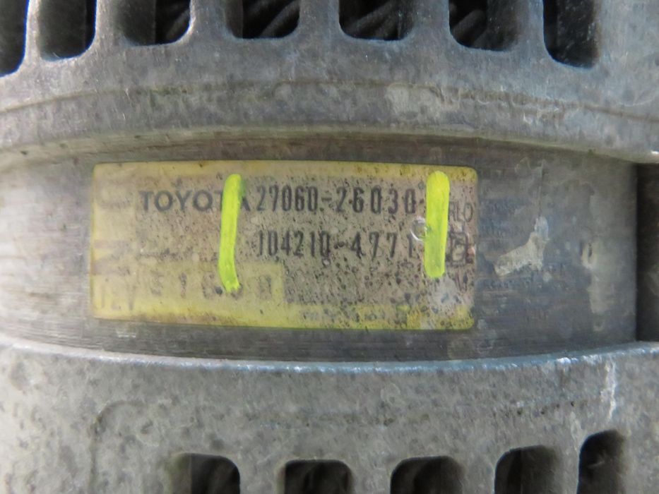 Alternator Toyota Rav 4 III 2.2 D 4wd 177 - 2ad-fhv