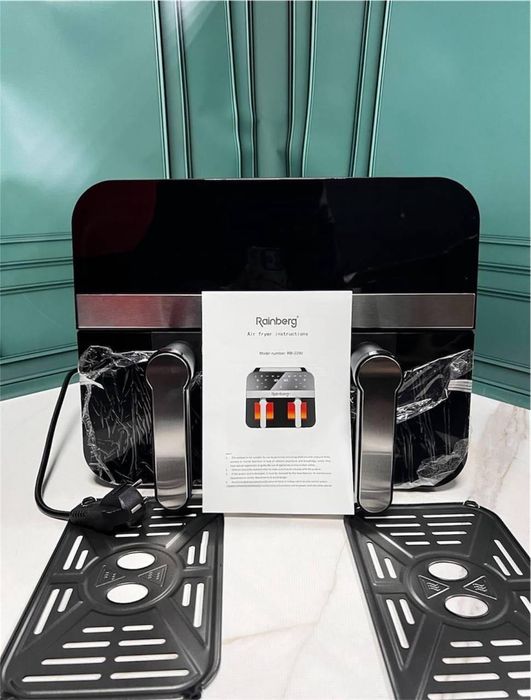 Аерофритюрниця аерогриль Rainberg RB-2290 4200 Вт 13 л,  мультипіч