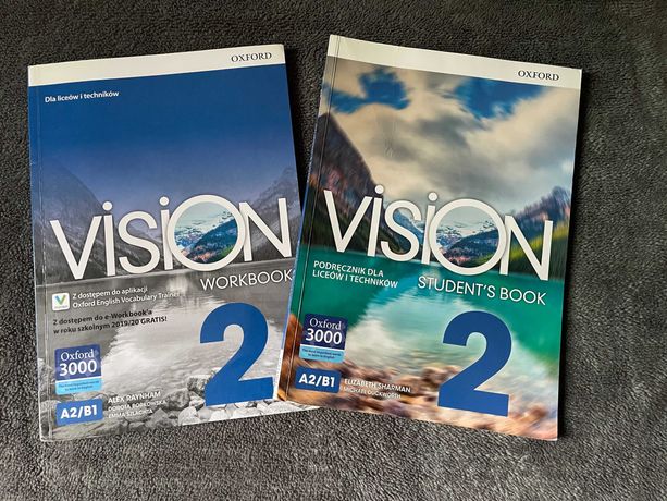 Vision 2 - Podręcznik + Ćwiczenia do języka angielskiego