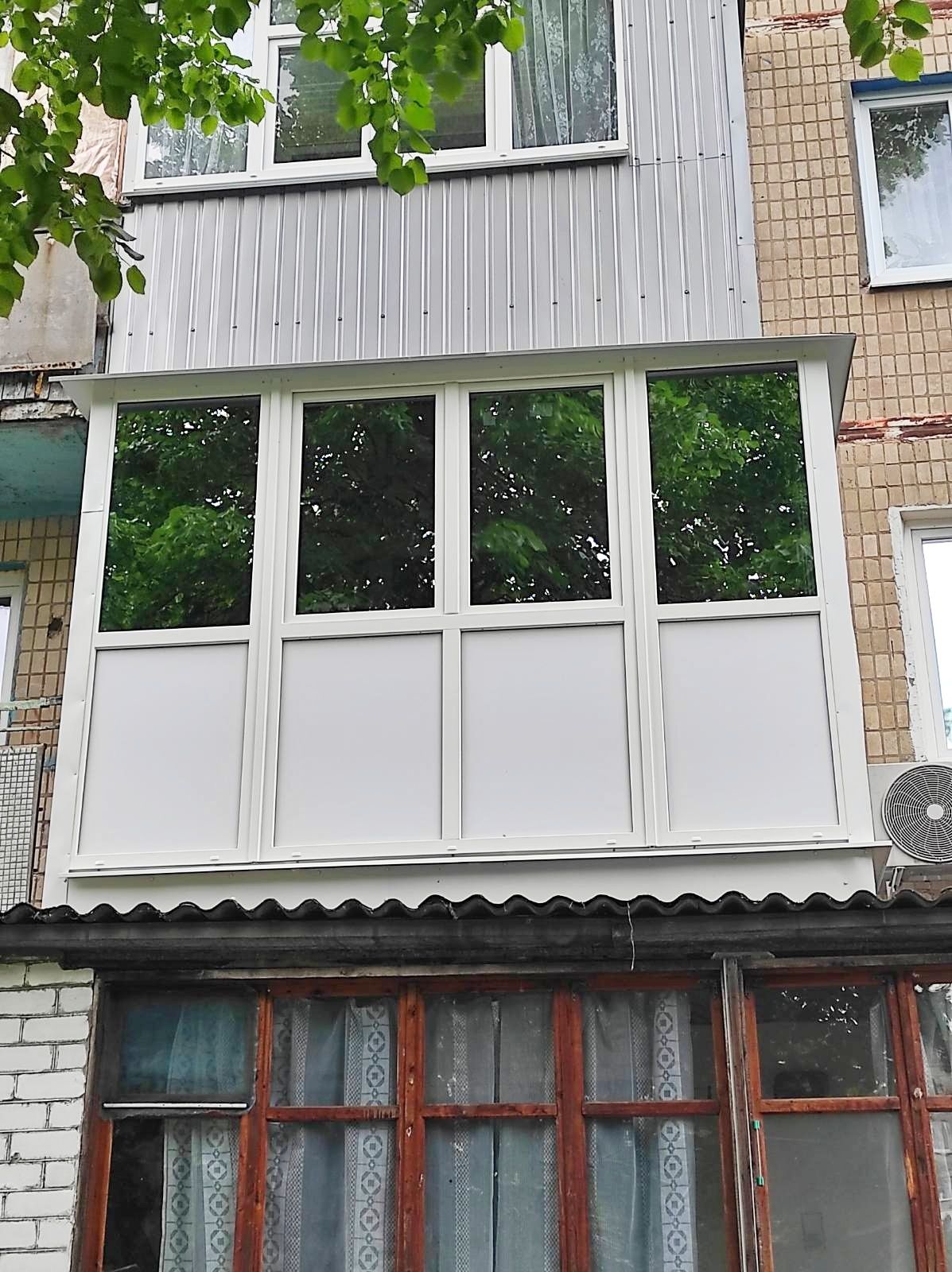 БАЛКОН ПІД КЛЮЧ. Обшивка, склінняя, зварювання каркасу