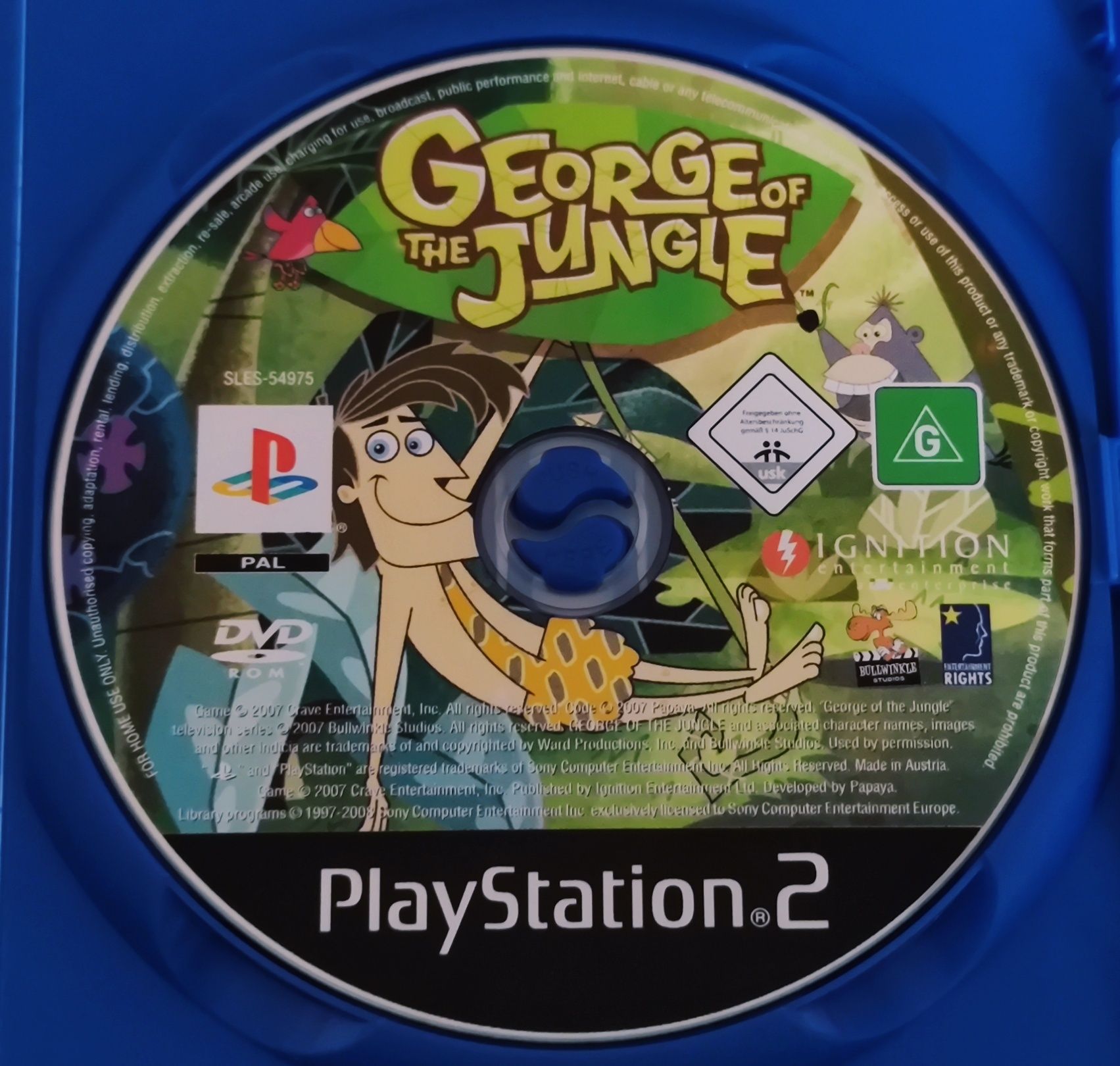 George of the Jungle PlayStation 2 PS2