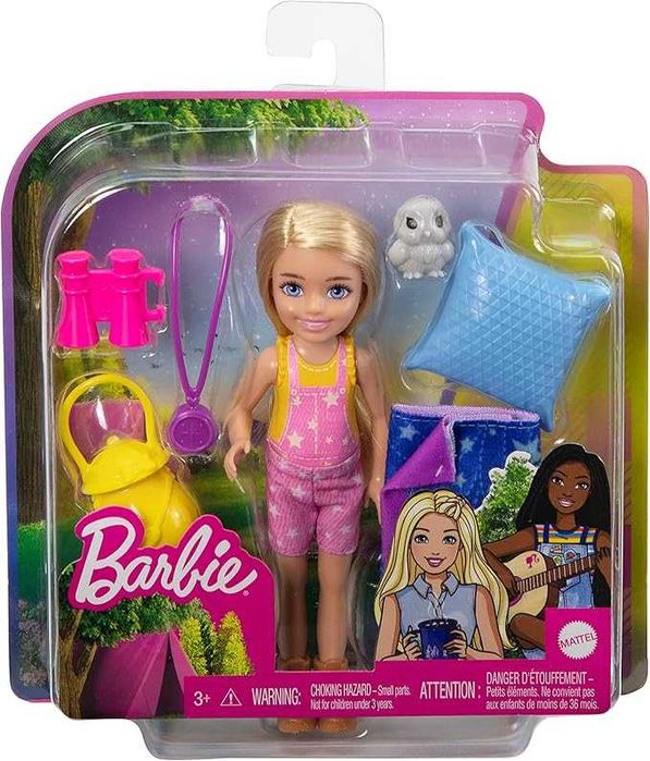 Набір Barbie It Takes Two кемпінг з лялькою Челсі Мандрівницею HDF77