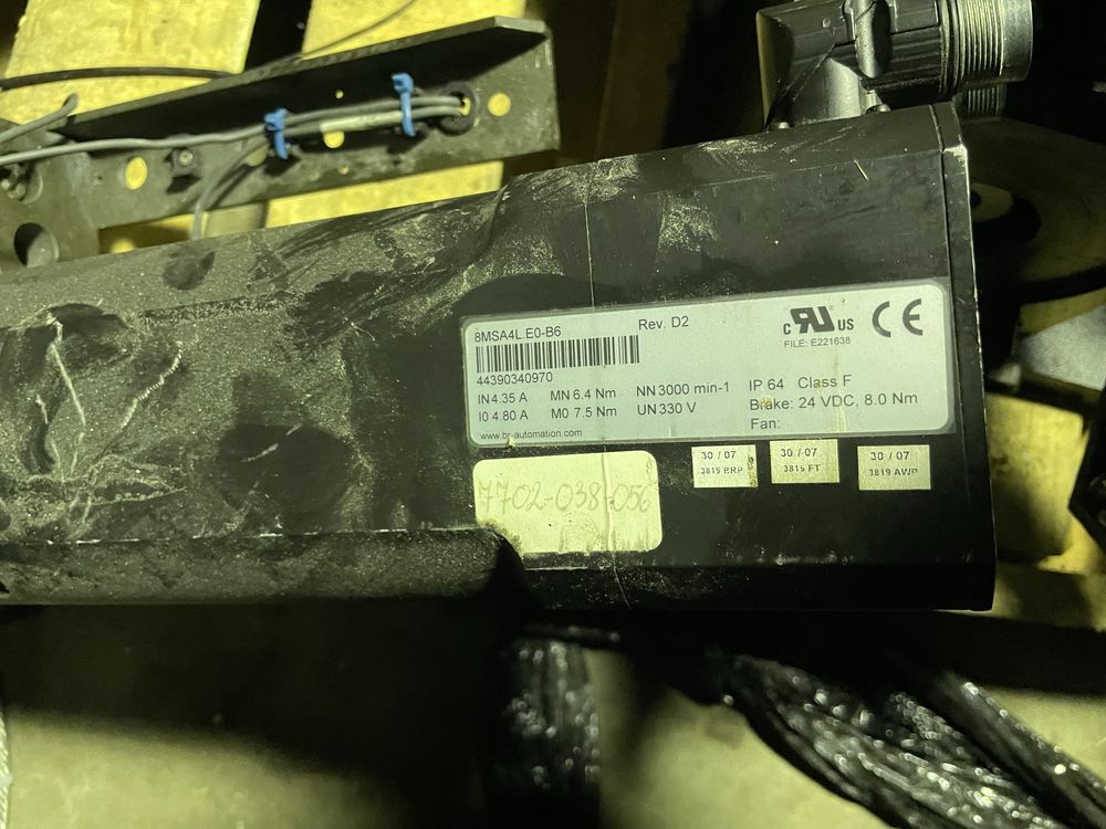 Servo serwomotor B&R 8LSA45 8LSA54 8MSA4L.E0-B6