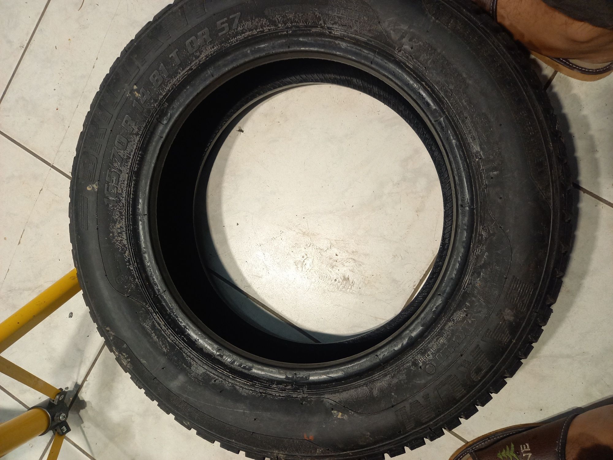 Nowa opona 165/70r14 BARUM z zapasu