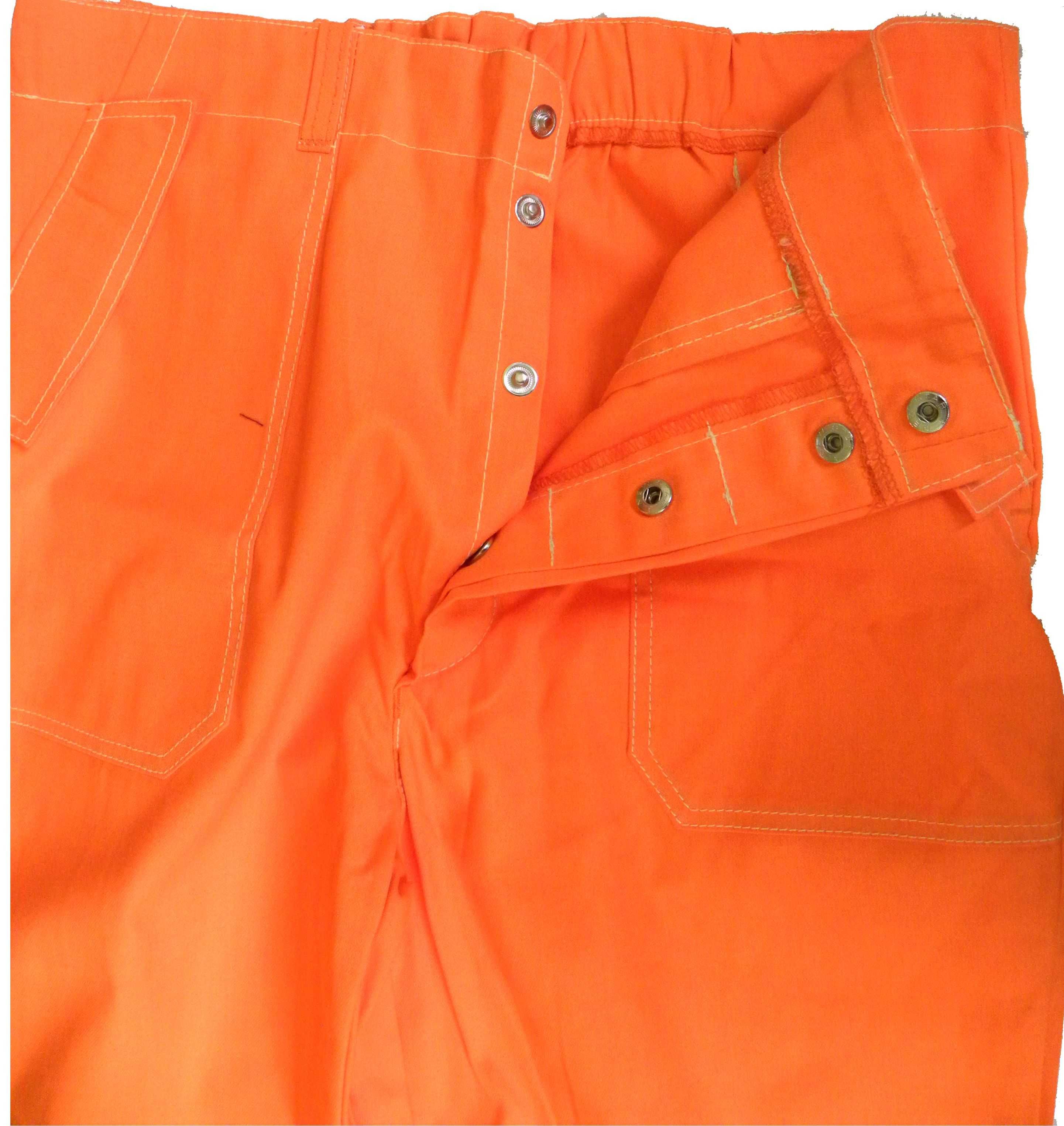 ubranie spawacza pomarańczowe z odblaskami r.176/112