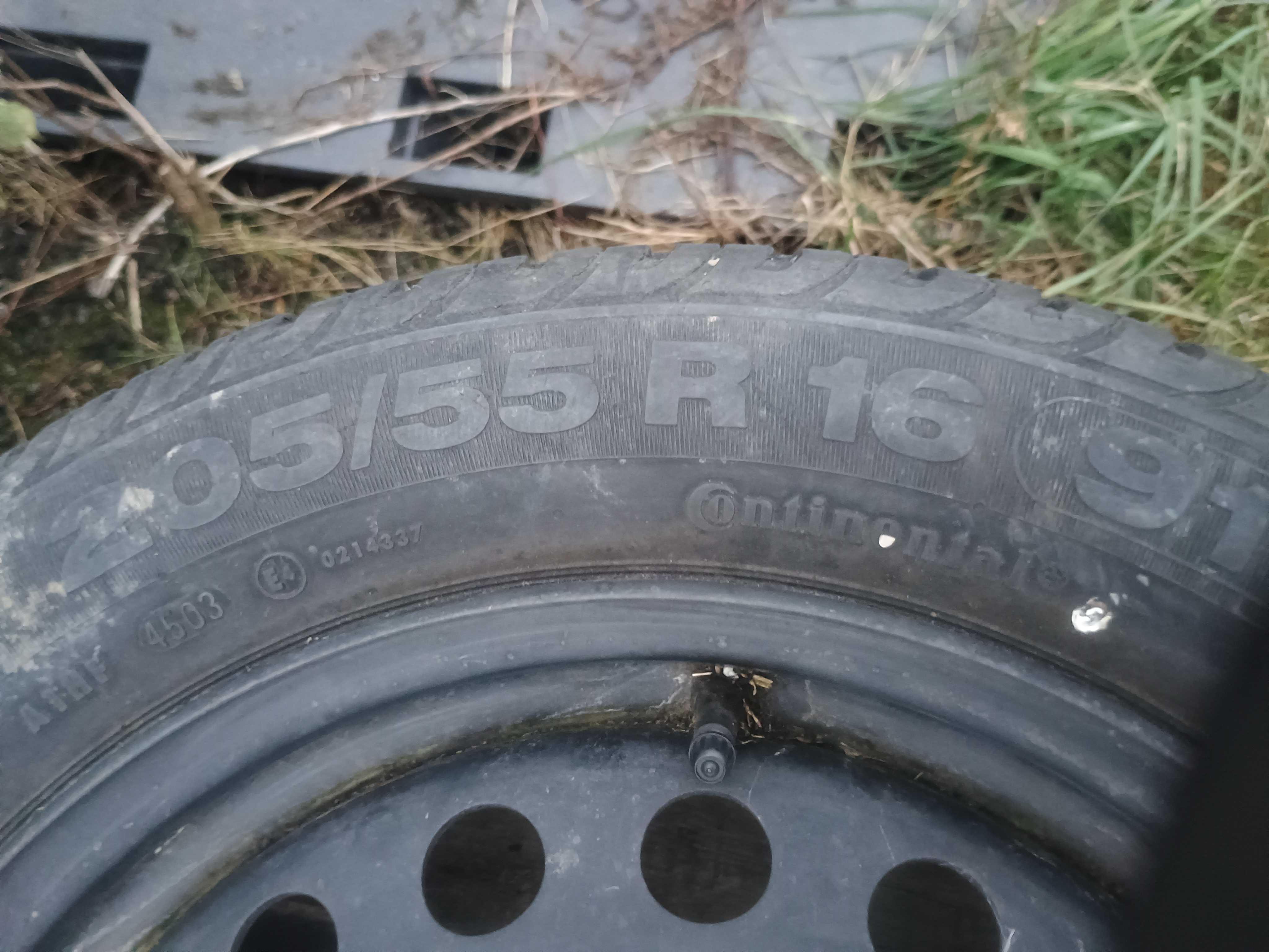 Felga Stal Opona ZAPAS Koło Zapasowe 16 cali Renault 4x100 ET49 Dacia