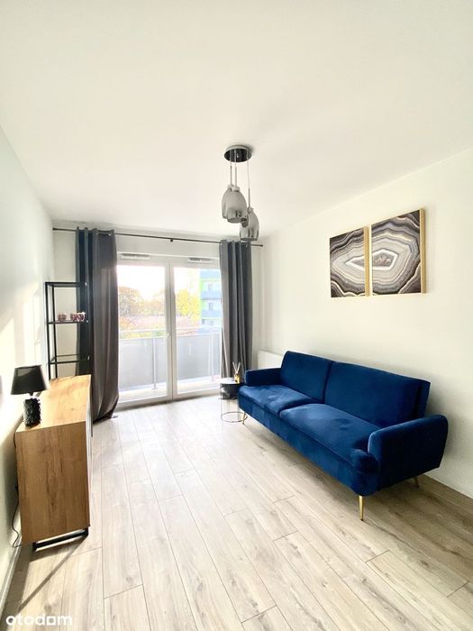 Olimpia Port mieszkanie do wynajęcia 2- pokojowe, balkon, garaż
