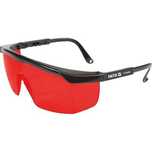 Okulary czerwone do pracy z laserem Yato