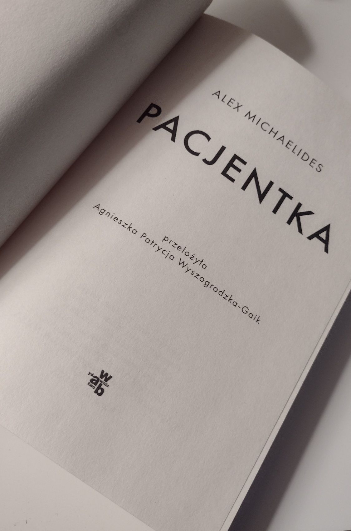 Pacjentka - Alex Michaelides