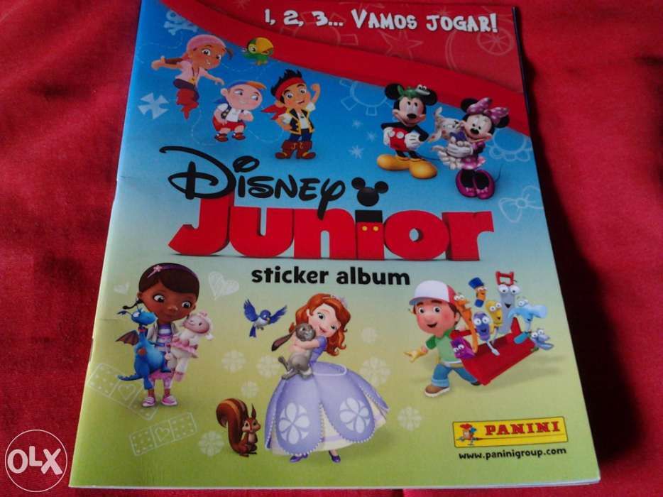 Cromos Disney Júnior 1, 2, 3... Vamos Jogar!