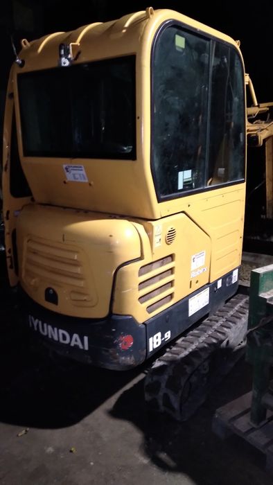 Minikoparka hyundai robex 2tony 2018r