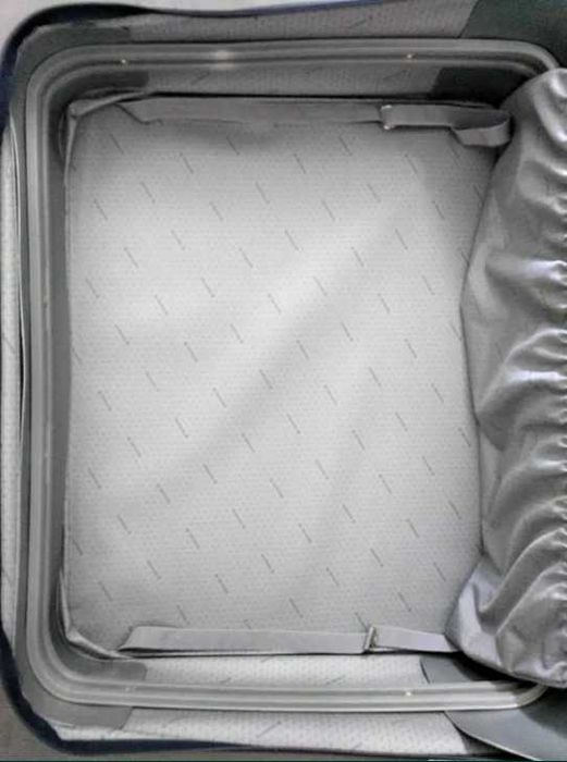 Mala de viagem azul Samsonite (com rodas)