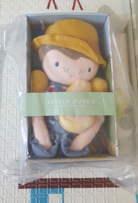 LITTLE DUTCH szmaciana laleczka przytulanka Farm Nowa  Jim 35 cm