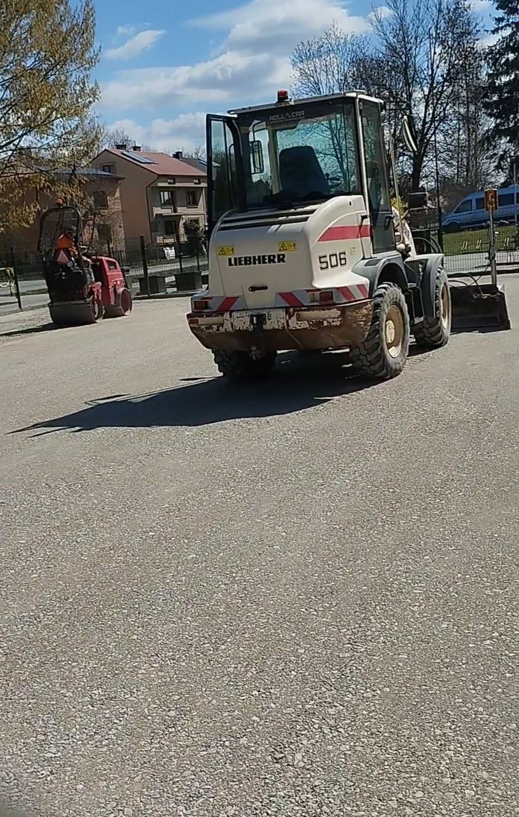 Liebherr 506 stereo 2005 wraz z łatą 2D 3mb widły łyżka krokodyl