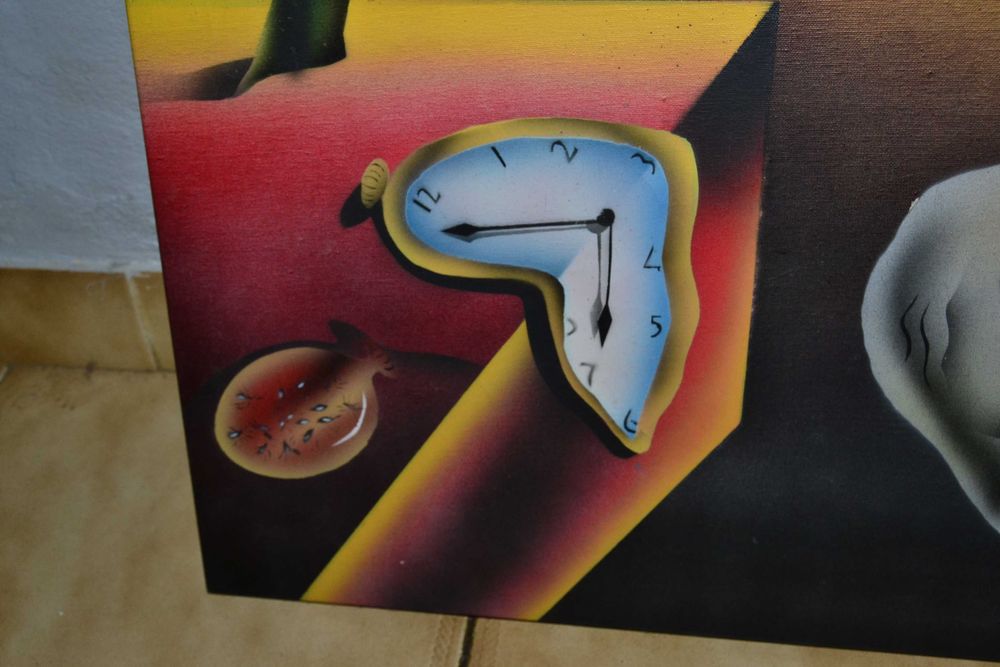 Pintura sobre tela, Surrealista , Persistencia da Memoria
