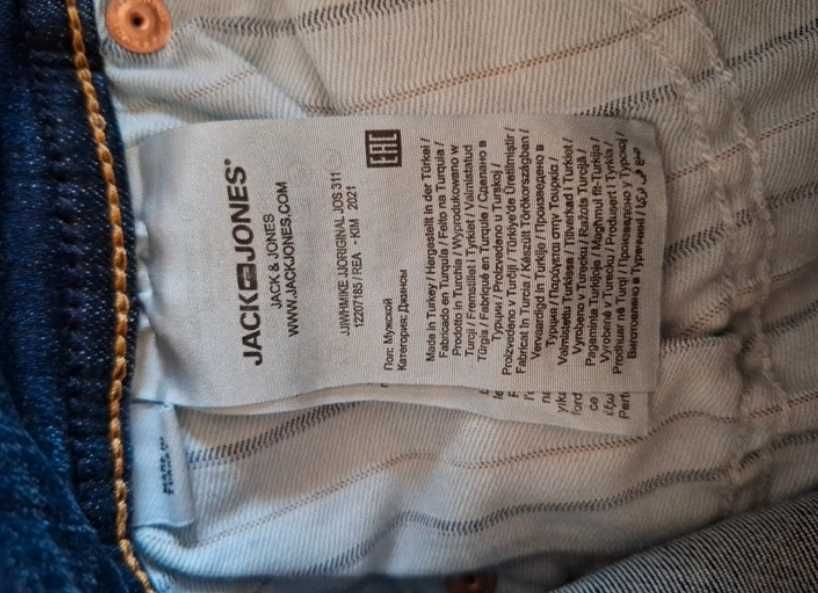 Jack & Jones Comfort Mike, męskie spodnie dżinsowe, r. 29/32,