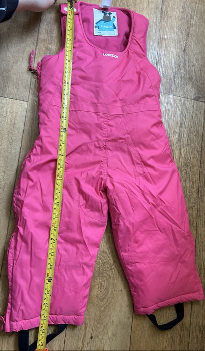 Полукомбінезон зі спинкою на дівчинку Wedze