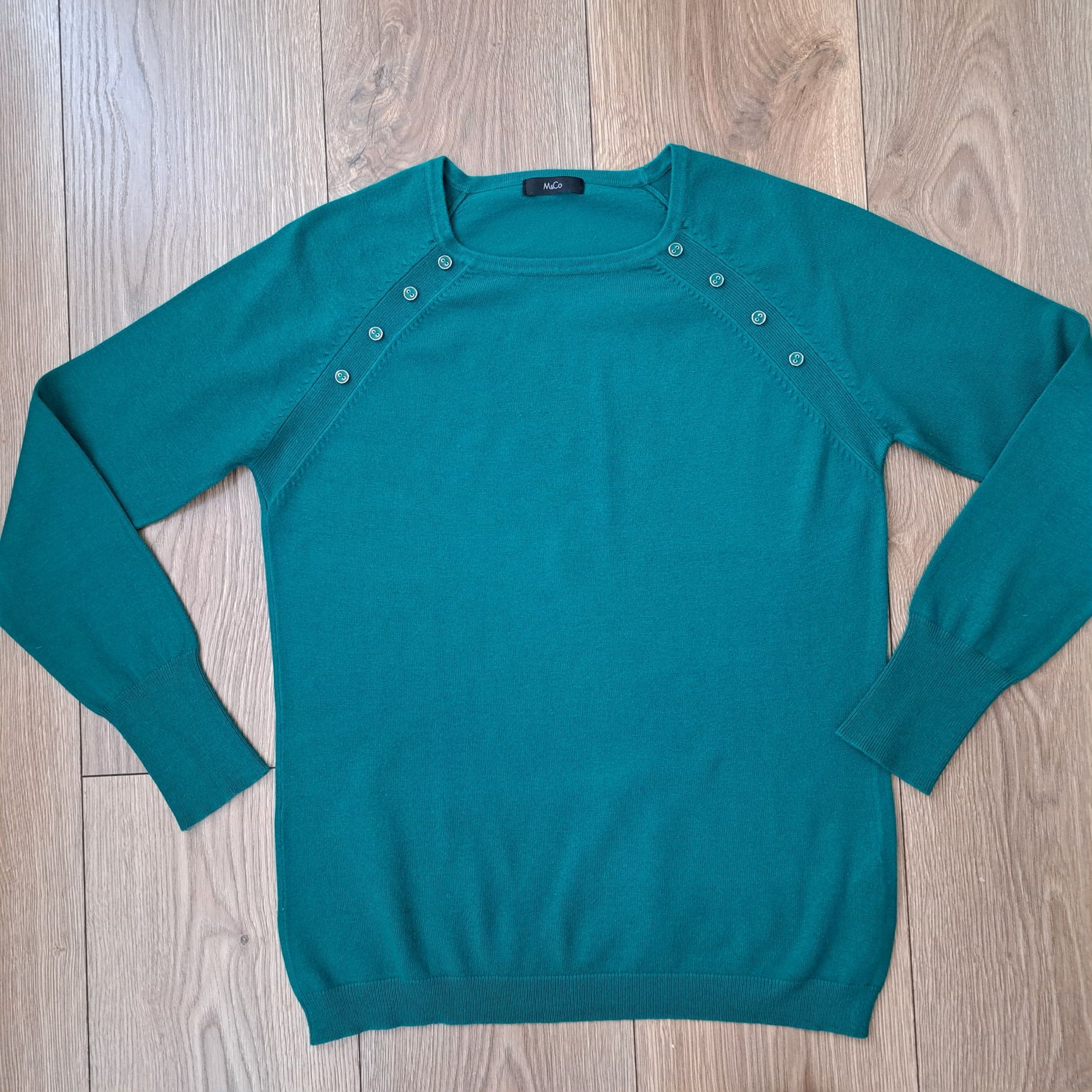 Sweter damski M 38 zielony