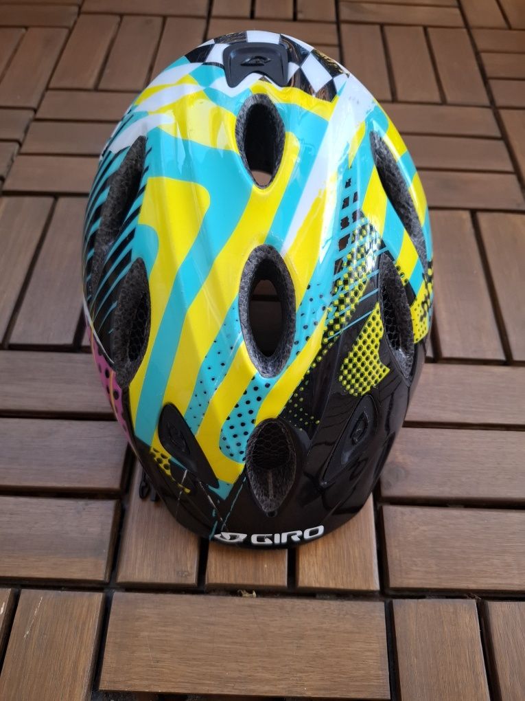Kask dziecięcy ze światełkami Giro Rascal 50-54