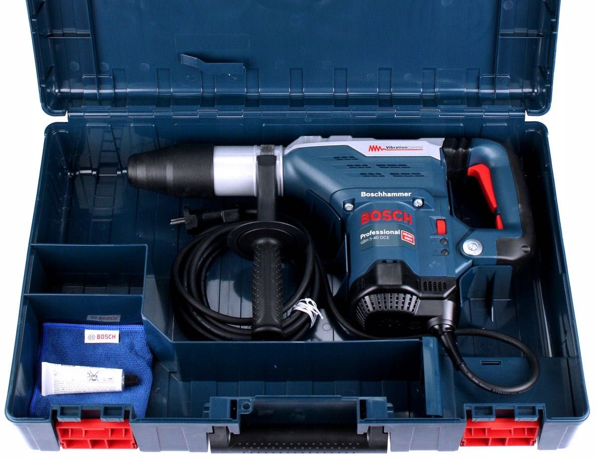 Młot Udarowy BOSCH GBH 5-40 DCE uchwyt SDS-MAX, klasa 5kg NOWY