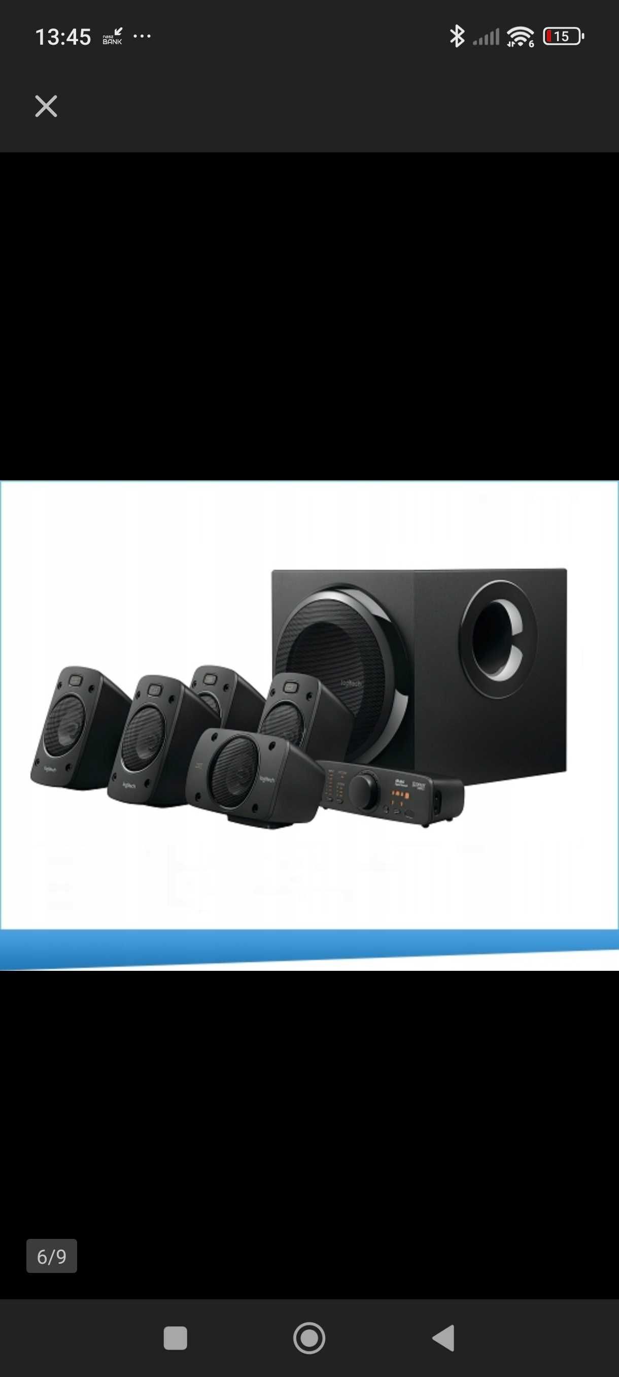 GŁOŚNIKI LOGITECH Z906 5.1 + adapter bluetooth