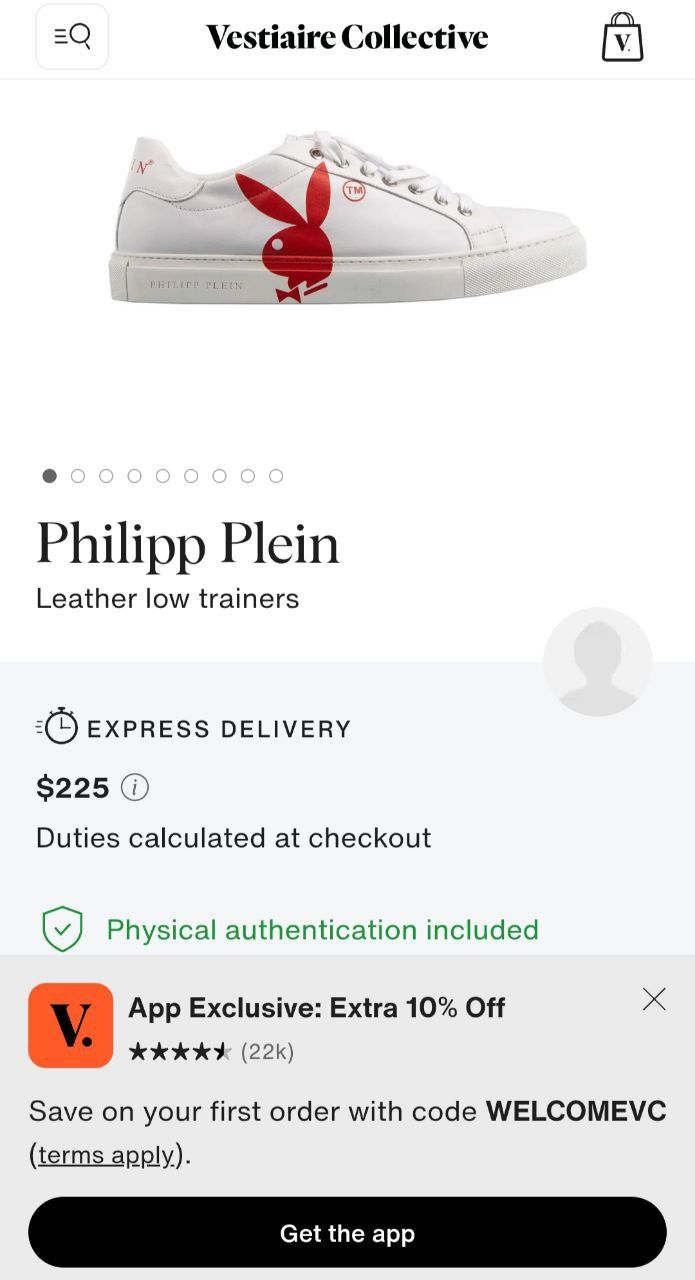 Продам кросівки Playboy x plein