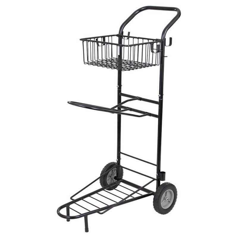 Carro para transportar material equestre.