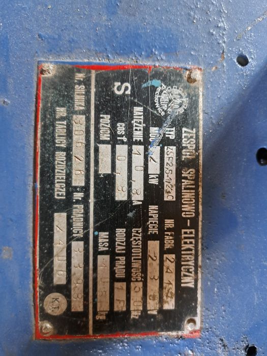 Agregat prądotwórczy PAB 2