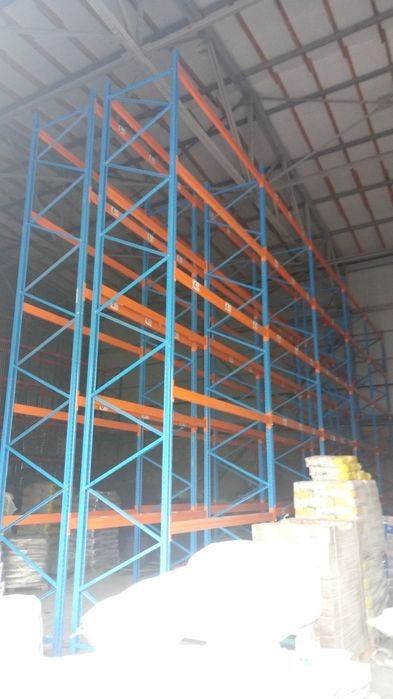 Продам паллетный стеллаж б/у, складской стеллаж б.у, стеллажи, стелажі