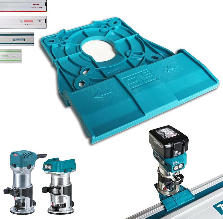 Profesjonalny adapter szyny prowadzącej do Makita DRT50/RT0700C