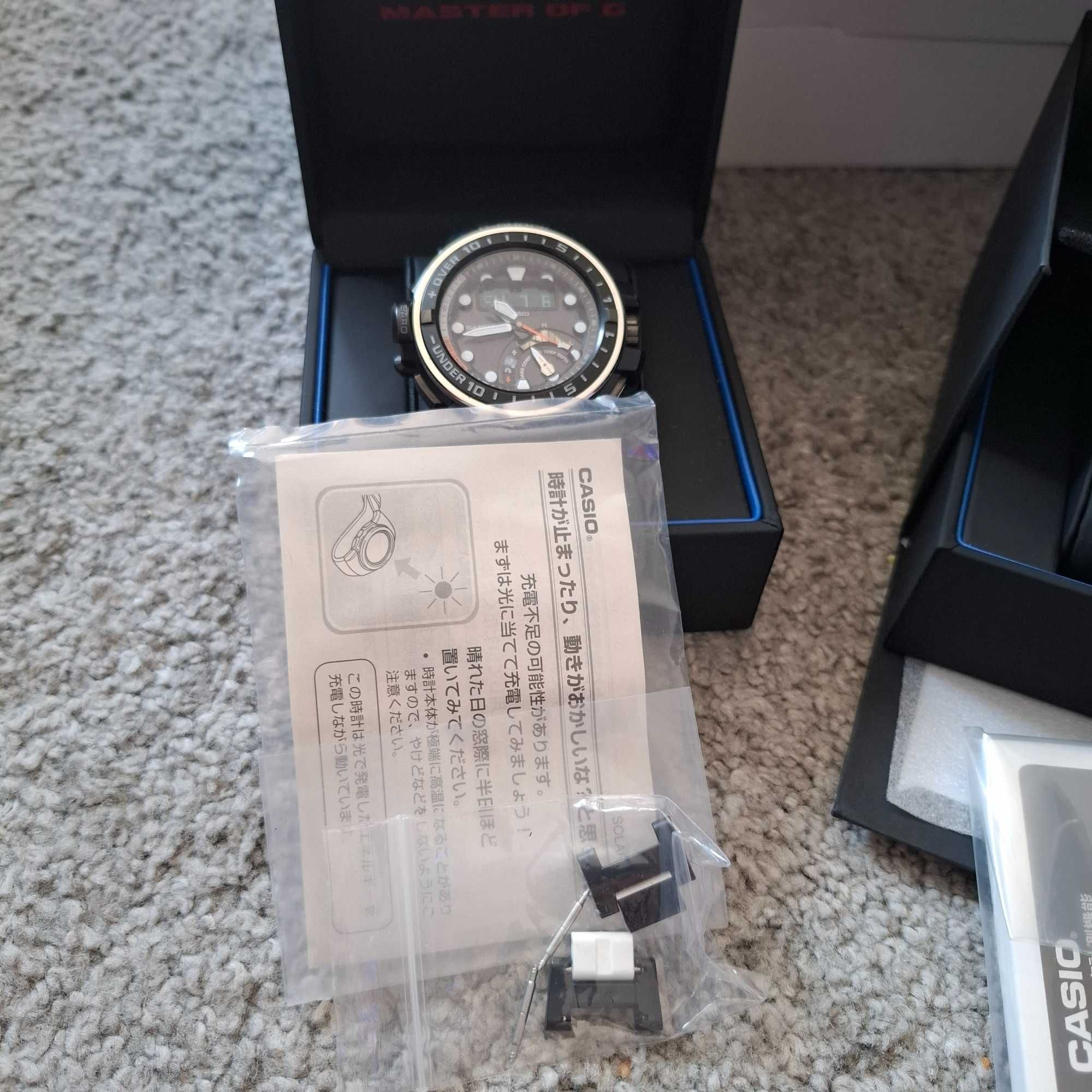 Casio G-Shock MTG, GWF-d, GWN-q, oryginalna walizka Proteca