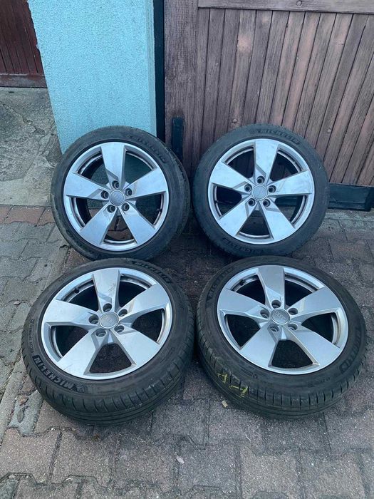 Koła Felgi AUDI A3 TT VW Golf 5x112 225/45/17 Michelin Pilot Sport 5