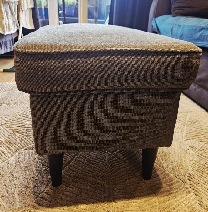 PUFY- szare, marki IKEA ,  stan bardzo dobry