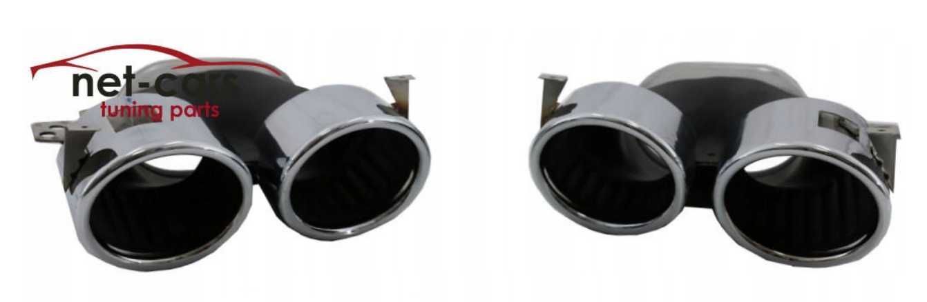 Dyfuzor + końcówki wydechu chrom MERCEDES W177 wzór A45 AMG