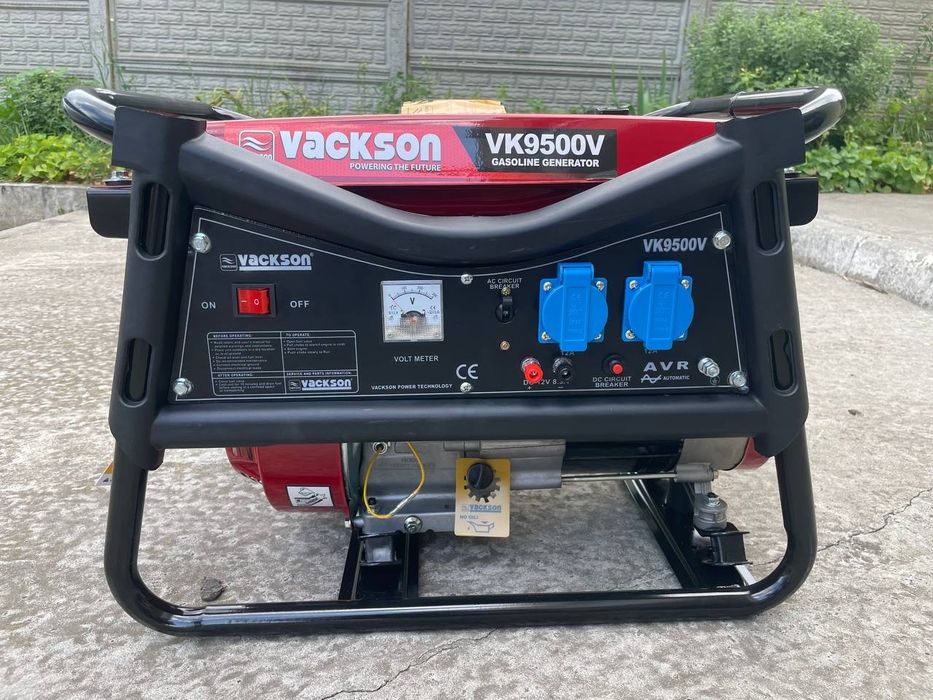 Бензиновый генератор Vackson VK9500V 3.8квт. Медь AVR.