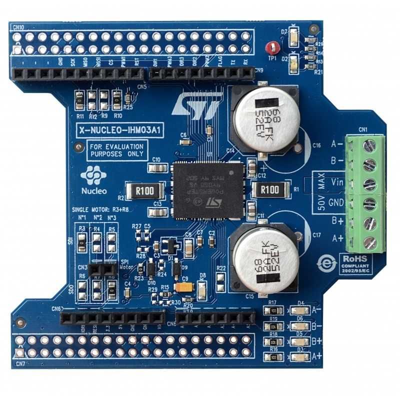 Плата розширення драйвера крокового двигуна X-NUCLEO-IHM03A1 STM