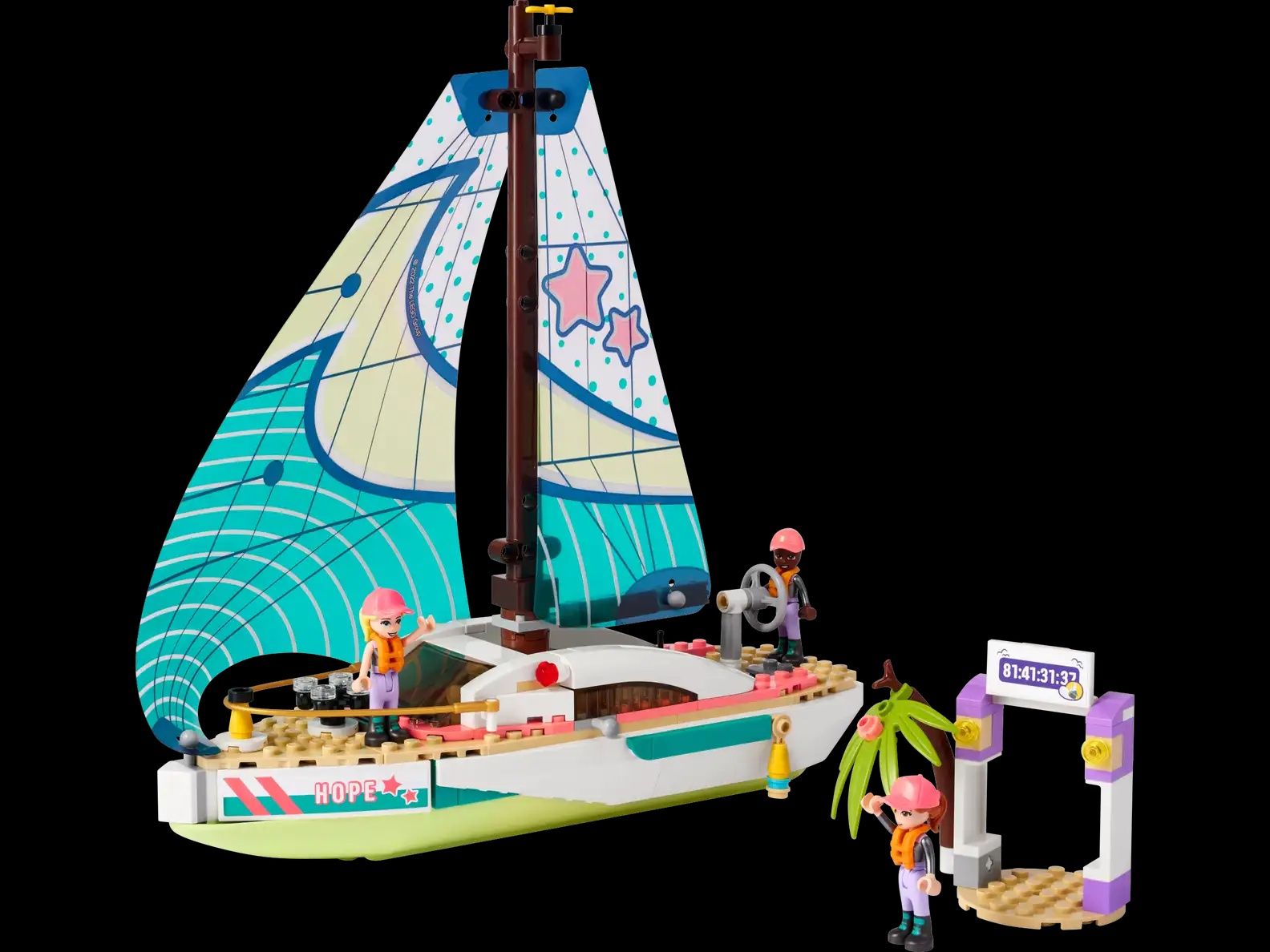 ENVIO GRATIS-LEGO 41716 Stephanie's Sailing Adventure (Friends)