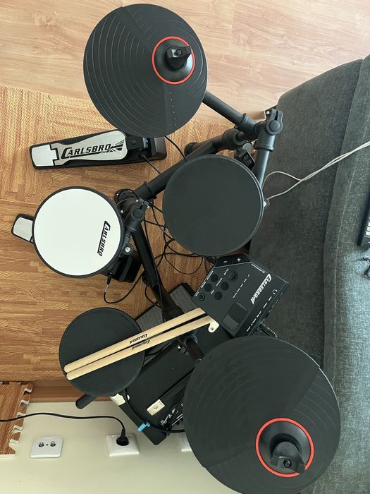 Bateria Eletrónica CARLSBRO CLUB 100